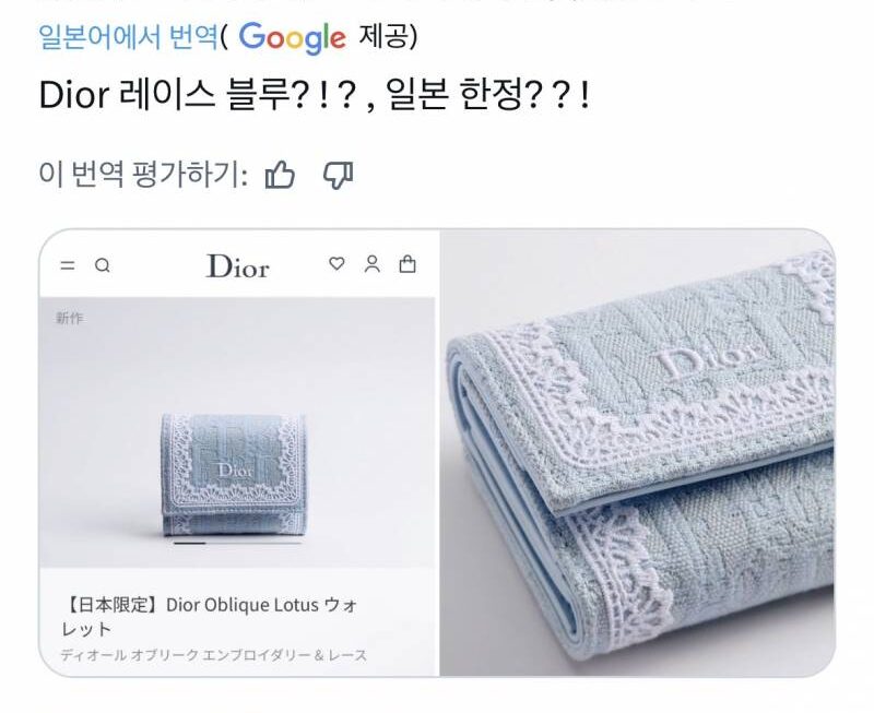 ディオールの新しい財布：日本のこだわり、ソウルの次の必需品？