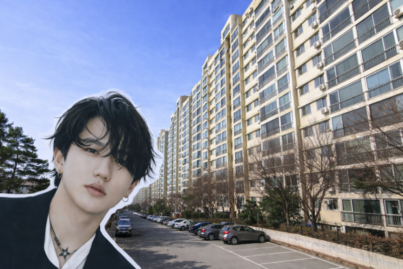 스트레이 키즈 창빈의 압구정 현대아파트 매수 관련 커뮤니티 게시글 캡처 이미지