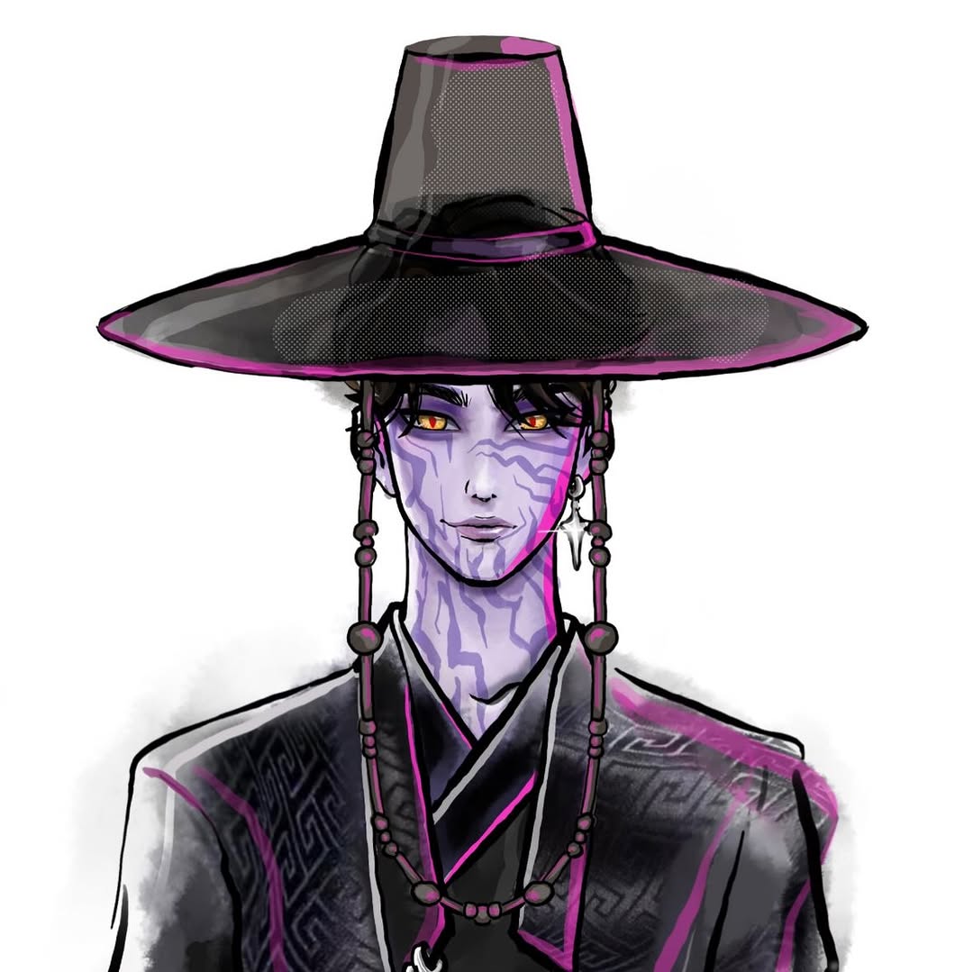 The Sleeping Bag Mummy prototype standing next to the Demon Jinwoo model.