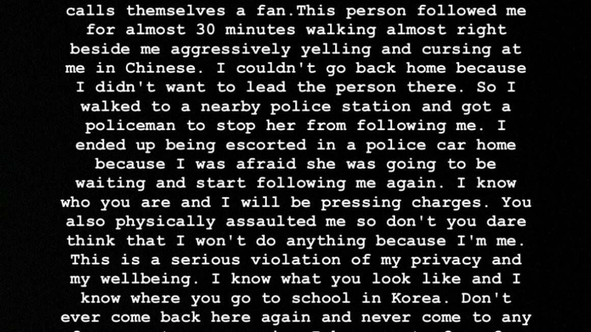 Nichkhun de 2PM rompe el silencio tras ataque de stalker