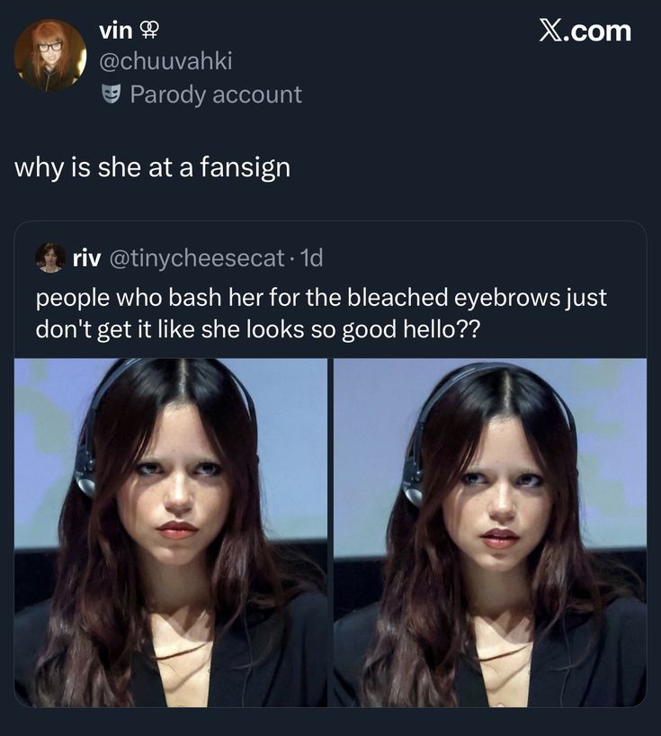 Ryan Gosling as Ken from the Barbie movie looking confused and slightly overwhelmed, standing in a bright pink setting, captioned 'Why is he at a fan sign?'.