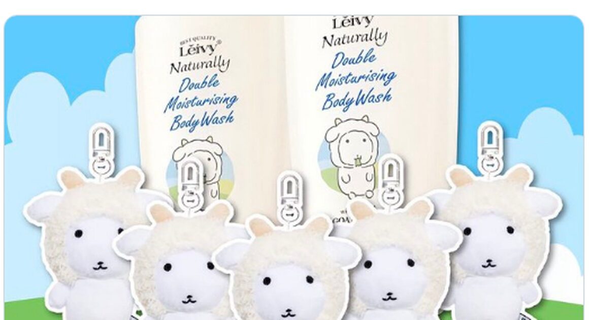 Ganadi x Leivy Keychain: March Madness at Olive Young