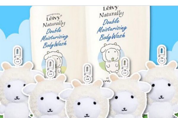 Ganadi x Leivy Keychain: March Madness at Olive Young