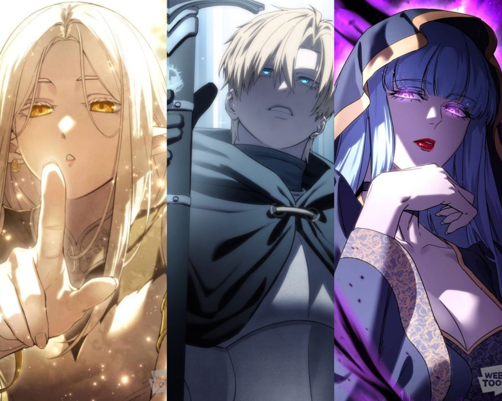 星を抱いたソードマスターの幻想的なワンシーン。光と影のコントラストが強調されている。