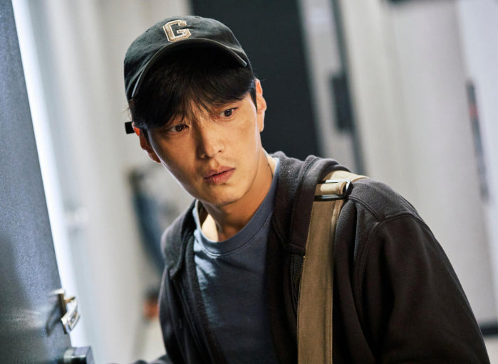 A dramatic still from You Killed showing the dark and gritty atmosphere of the Netflix original.