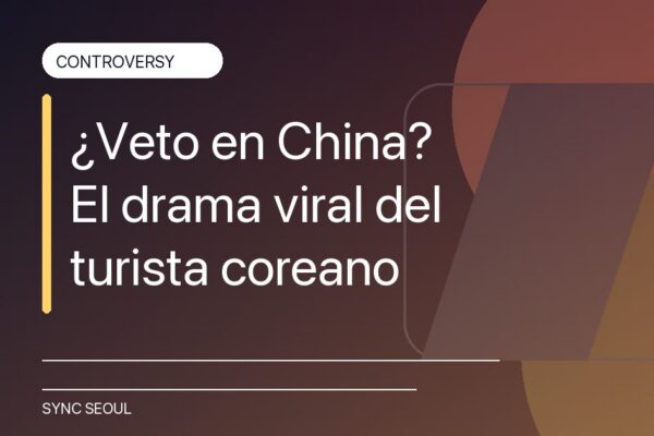 ¿Veto en China? El drama viral del turista coreano