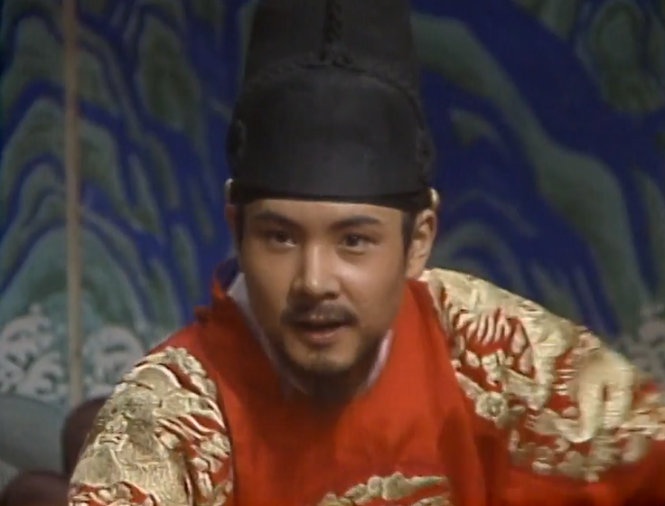 A young Lee Min-woo as Yeonsangun, looking distressed in traditional royal attire, conveying youthful torment.