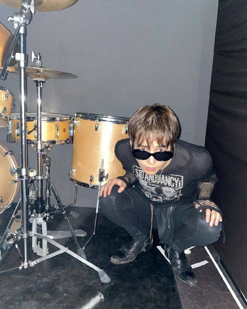 해당 연예인이 마지막으로 목격되었다고 주장되는 현장의 흐릿한 사진