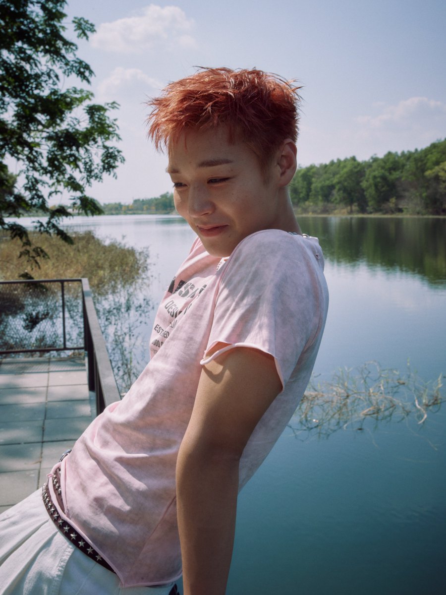 Park Ji Hoon in a minimalist setting, reflecting the themes of his new album