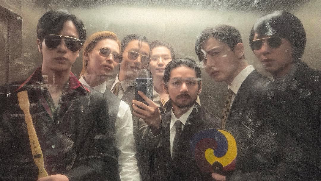 A high-contrast, cool-toned image representing the BTS 2.0 Instagram curation