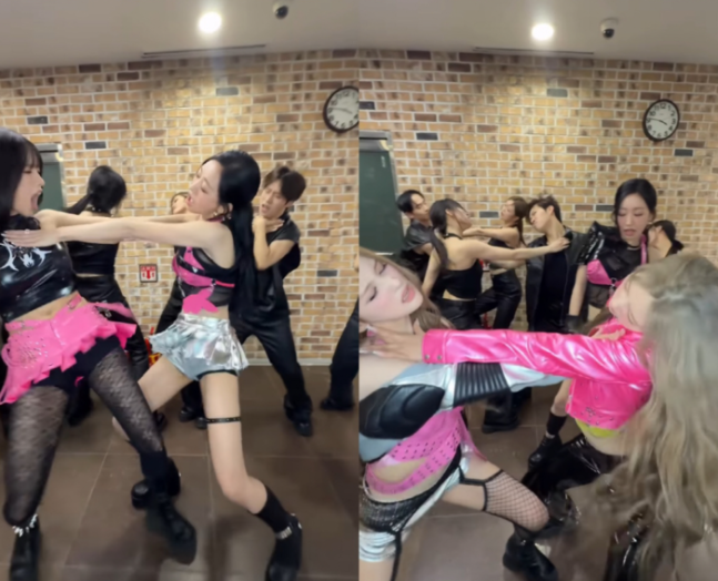 KISS OF LIFEメンバーの表情が際立つパフォーマンスカット。