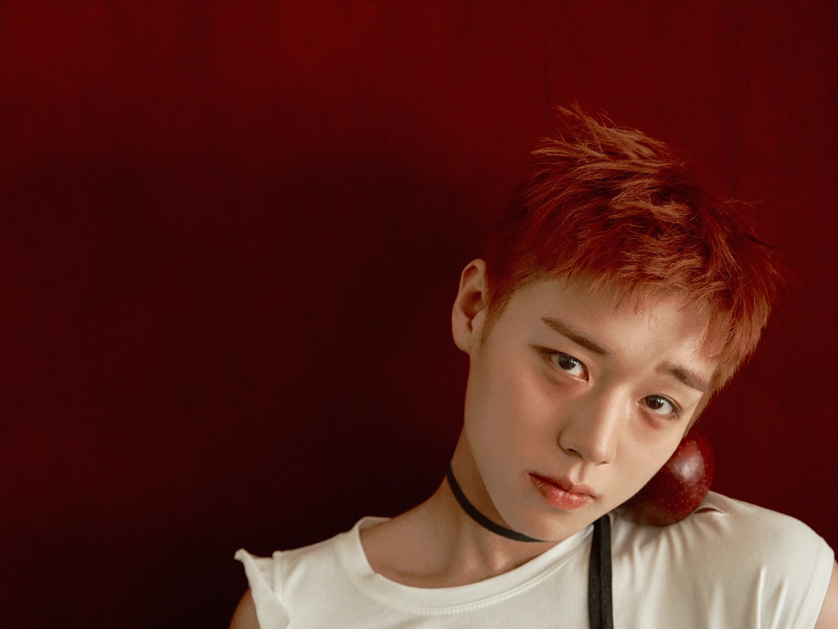 Park Ji-hoon posing for RE:FLECT Concept Photo 2 with soft lighting and a reflective gaze.